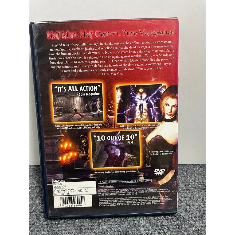 Devil May Cry Greatest Hits (Sony PlayStation 2, 2002)